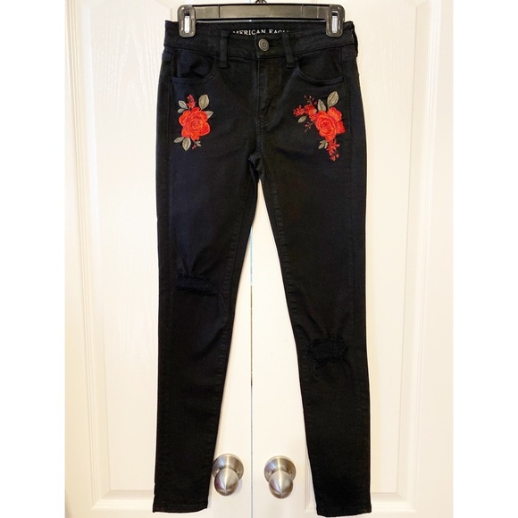American Eagle super stretch X Jegging distressed - Picture 1 of 12